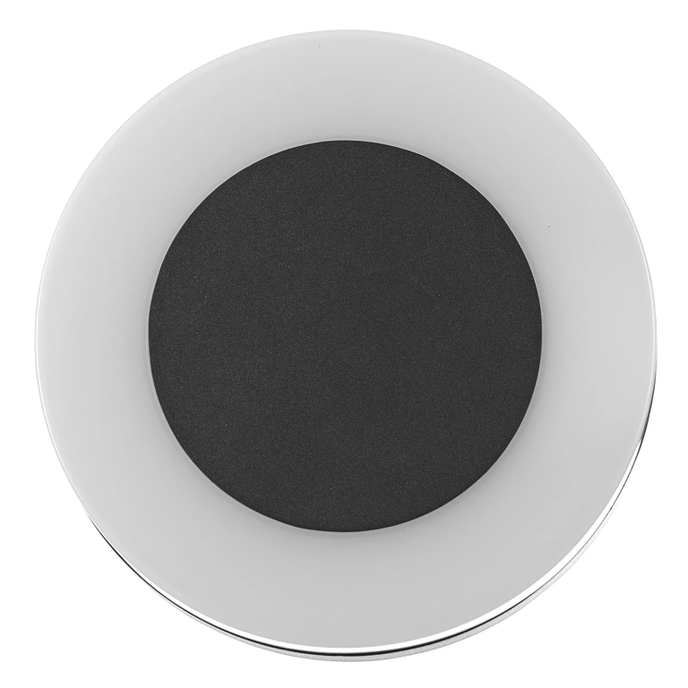 Плафон Hasle R, черен, elbulgaria, led 18w, 4000k, 1800lm, 2967/18w bk