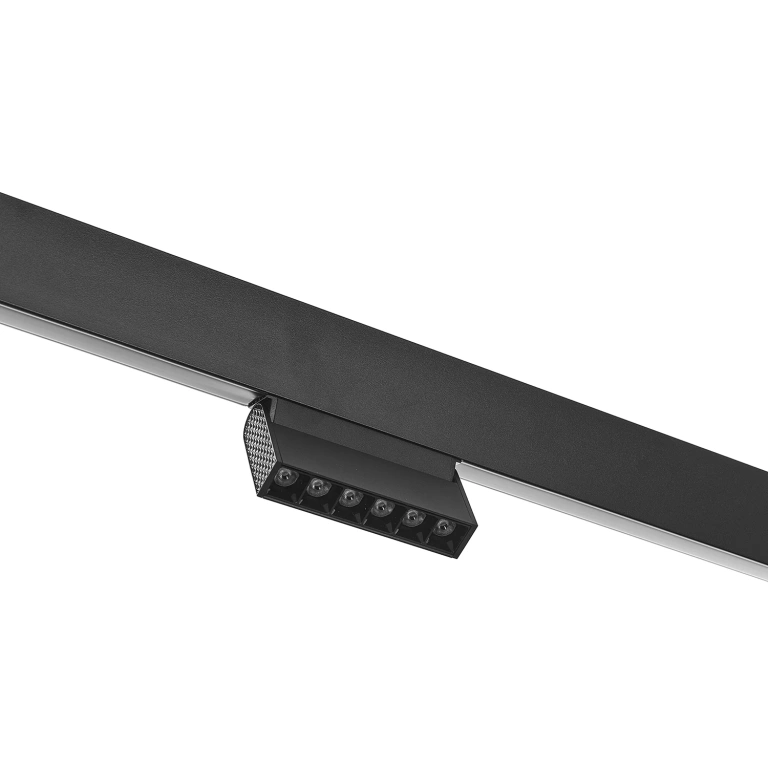 Спот Flex за трак релса, черен, elbulgaria, led 6w, CCT, 2961/6w