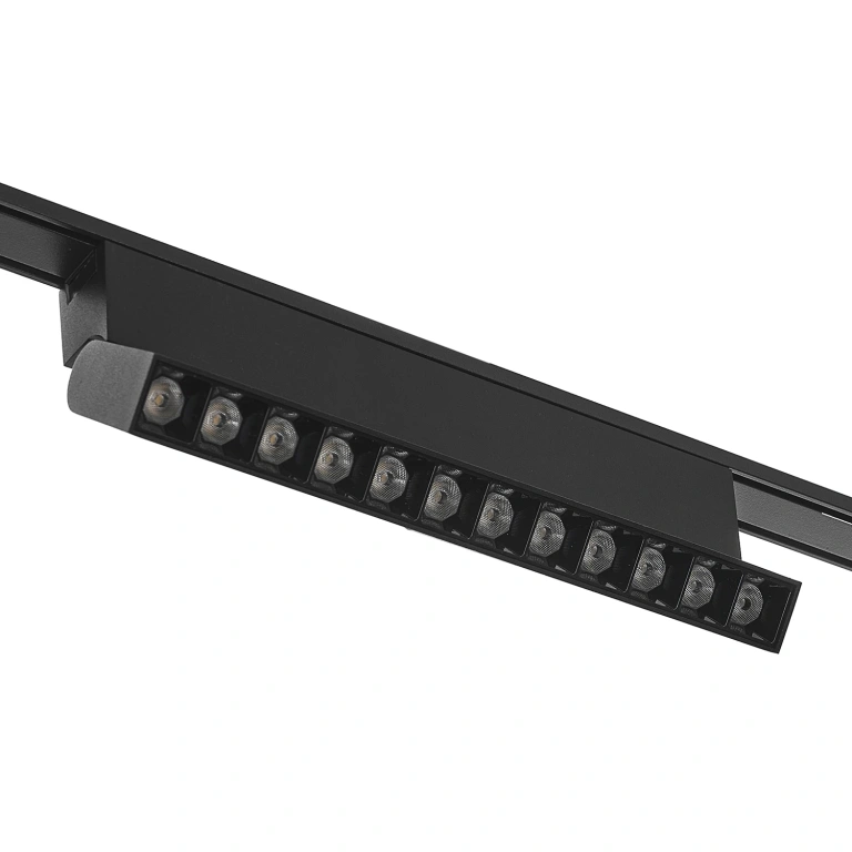 Спот за система Line, черен, elbulgaria, led 12w, 1200lm, CCT, 2907/12w