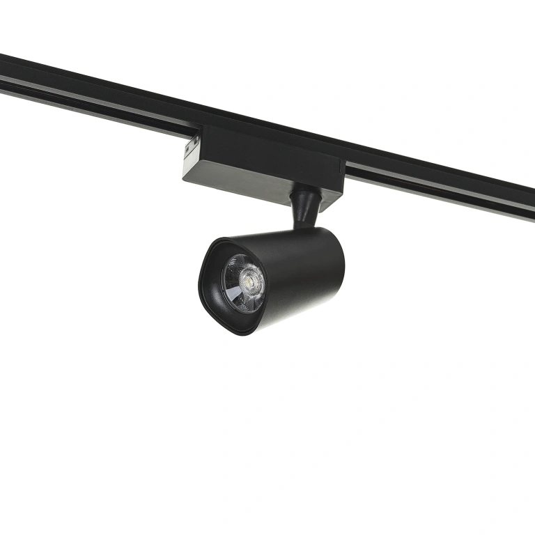 Спот Carina за монофазна трак шина, черен, elbulgaria, led 10w, 3000-4000-6000k, 1000lm, 2900/10w bk