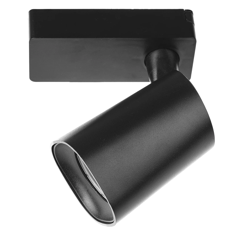 Спот Carina за монофазна трак шина, черен, elbulgaria, led 10w, 3000-4000-6000k, 1000lm, 2900/10w bk