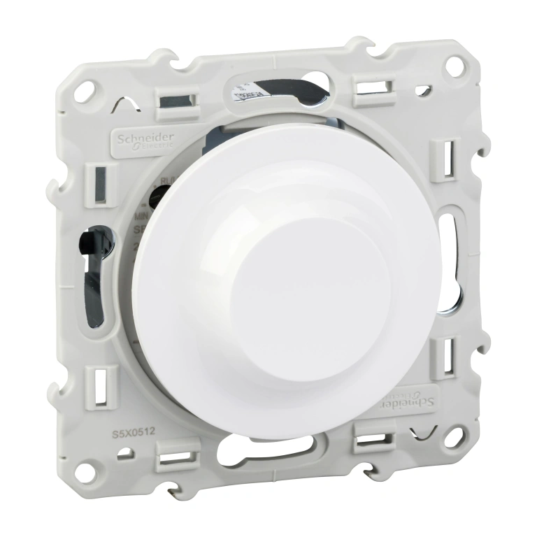 Димер девиатор 4-400w, бял, schneider, odace, s520512
