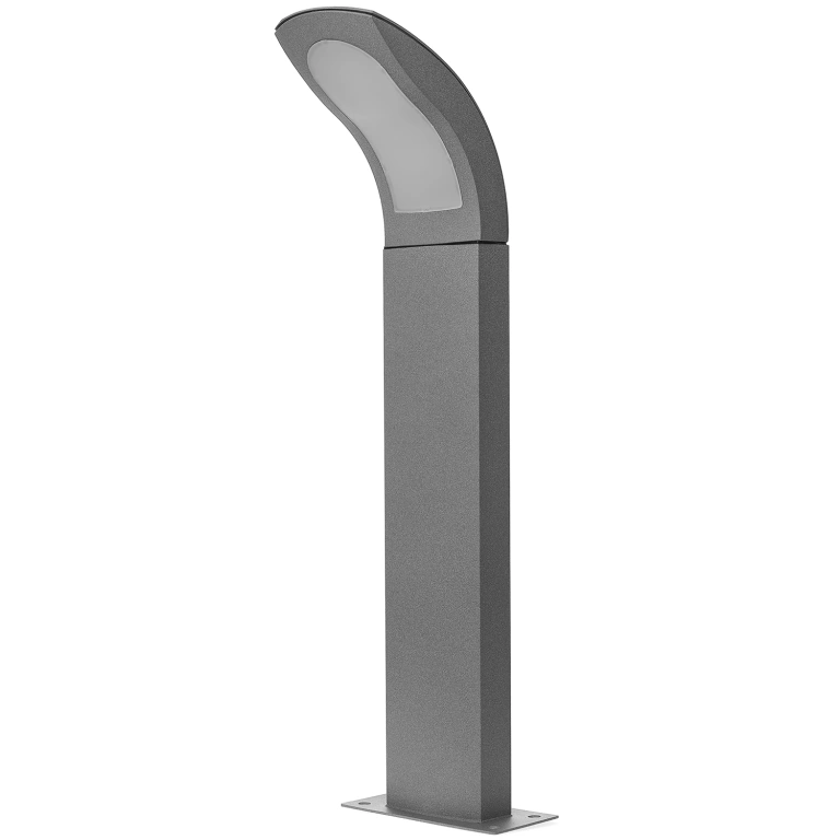 Градински стълб Alford, сив, led 12w, 4000k, 1200lm, 2857/f sg