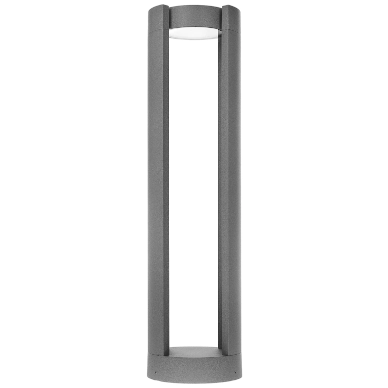 Градински стълб Newton, сив, elbulgaria, led 12w, 4000k, 1200lm, 2856 sg