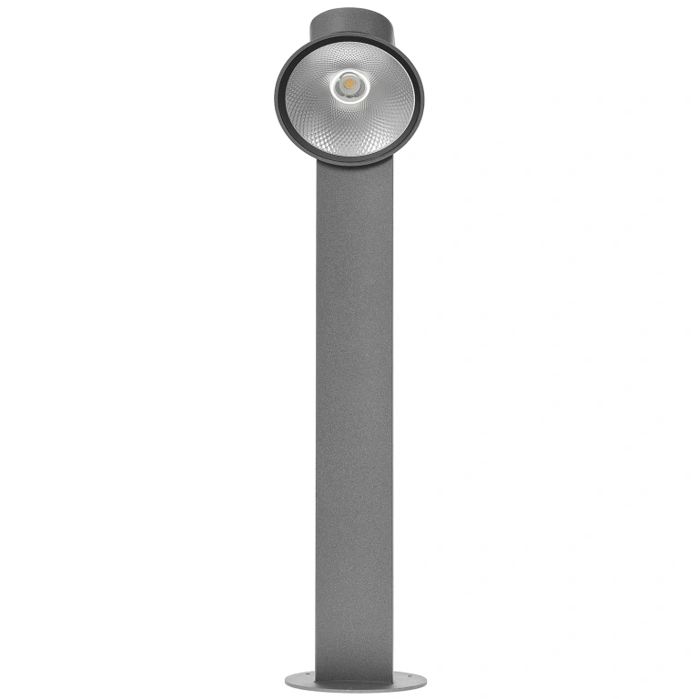 Градински стълб Newton, сив, led 12w, 4000k, 1200lm, 2855/f sg