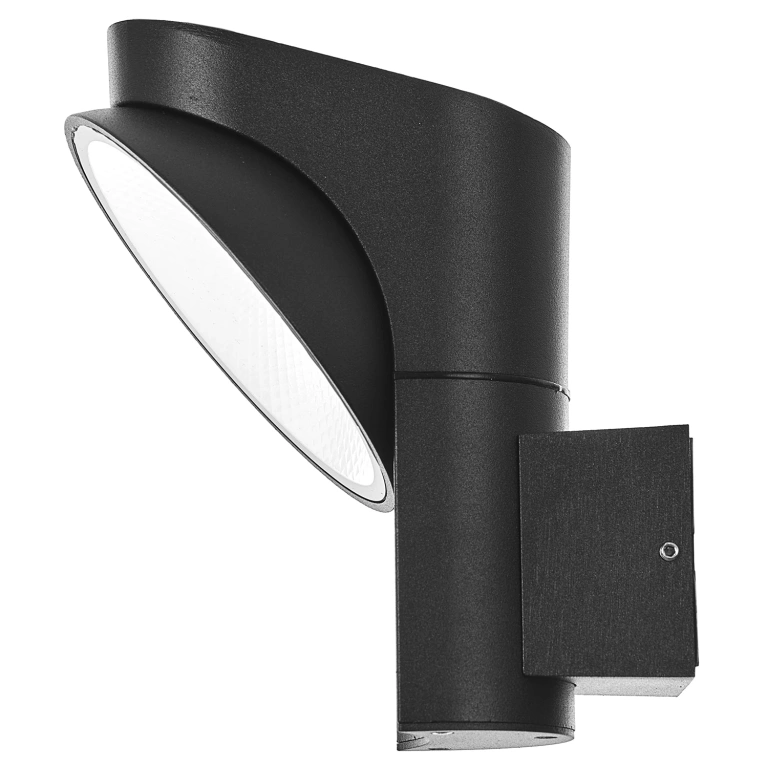 Аплик Newton, черен, led 12w, 4000k, 1200lm, 2855/1w bk