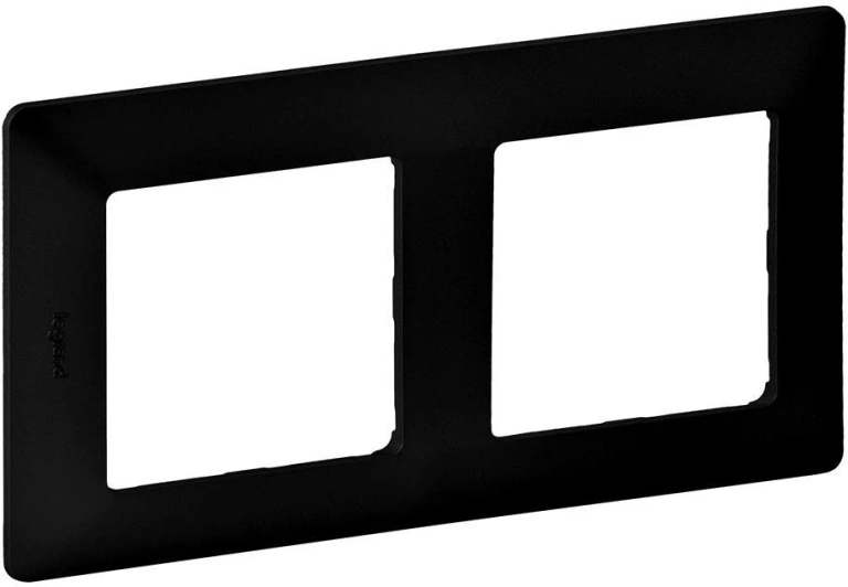 (copy) pvc двойна рамка, графит, legrand, valena life, 754272