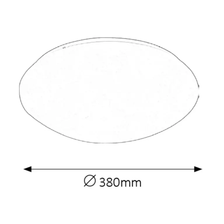 Плафон Lucas, led 24w, 4000k, 1350lm, rabalux, 3436