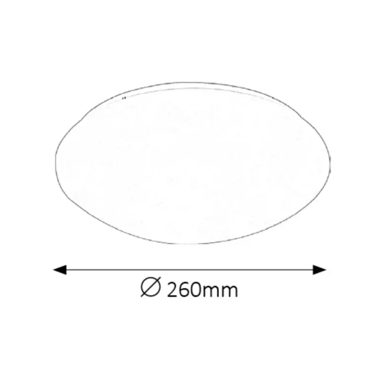 Плафон Lucas, led 12w, 4000k, 900lm, rabalux, 3434