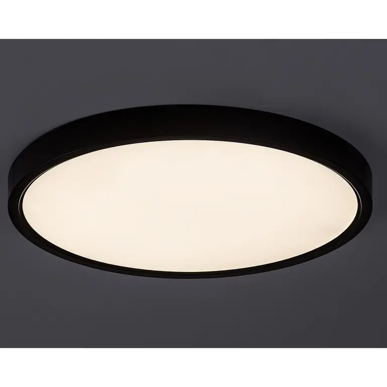 Плафон Paulos, черен,  led 24w, 1850lm, 4000k, rabalux, 71072