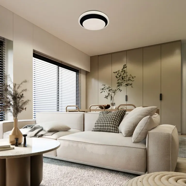 Плафон Barbora, черен, led 24w, 2000lm, 4000k, rabalux, 71273