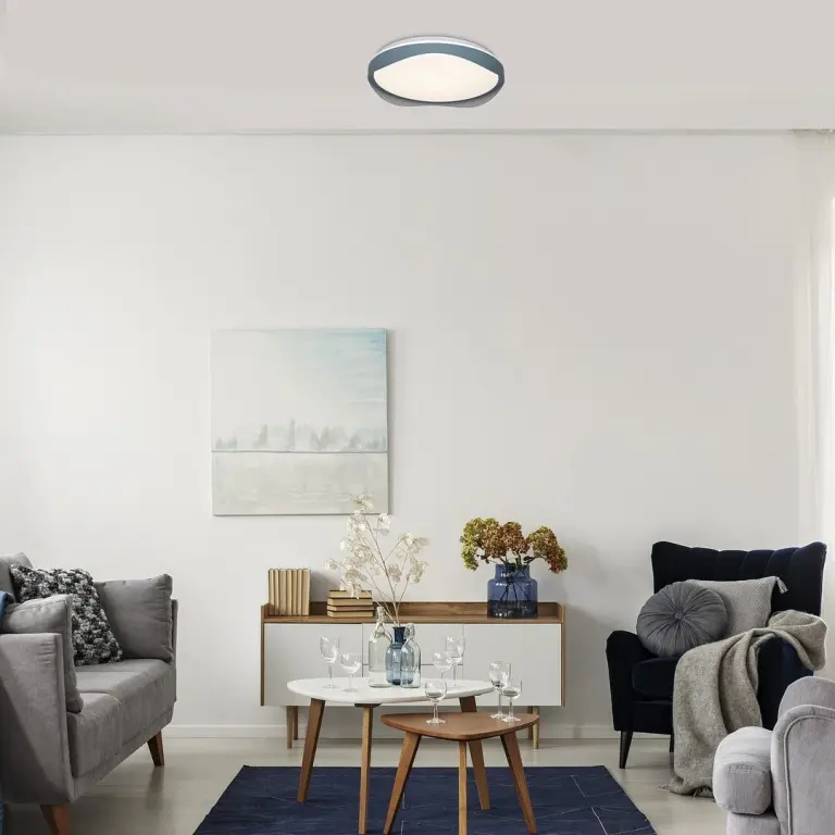 Плафон Israh, сив, led 40w, 1850lm, 4000k, 71249