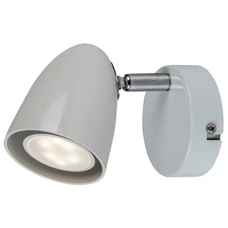 Perico, indoor wall lamp, white metal la