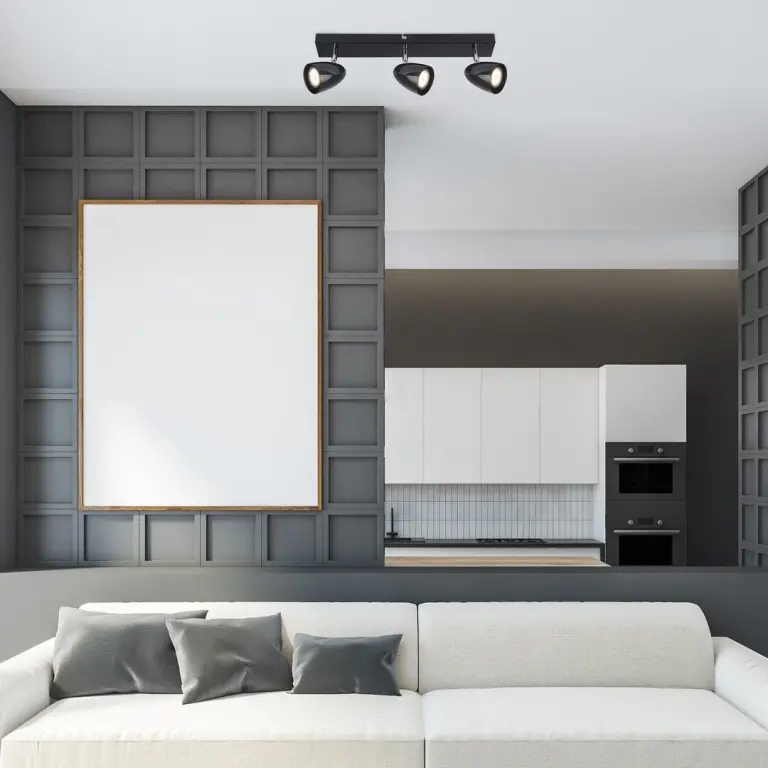 Плафон Perico, черен, 3xGU10, rabalux, 73019