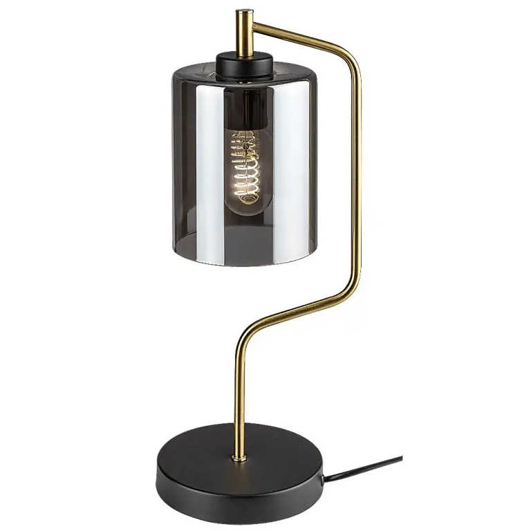 Perez, indoor table lamp, matte black me