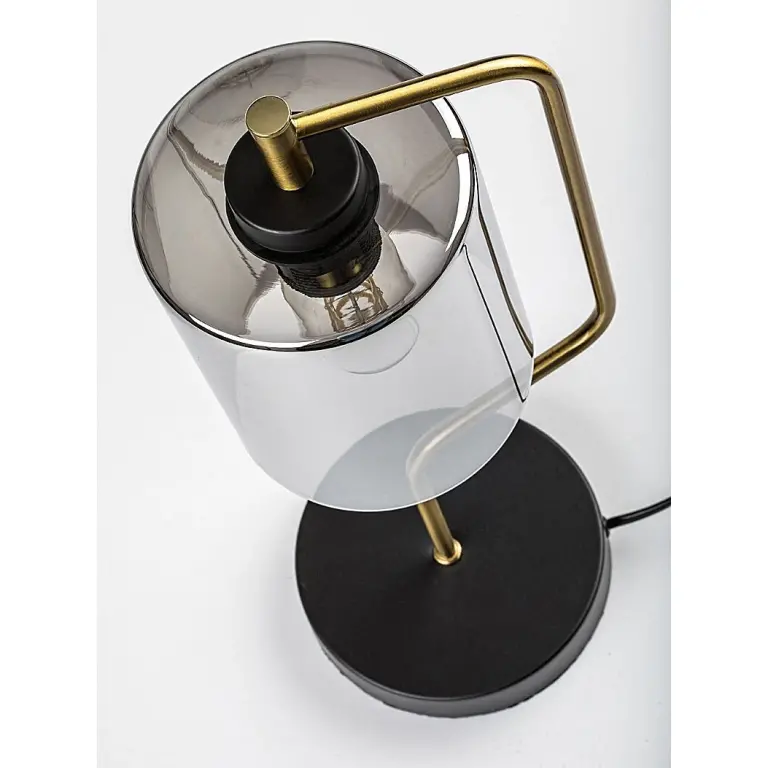 Perez, indoor table lamp, matte black me