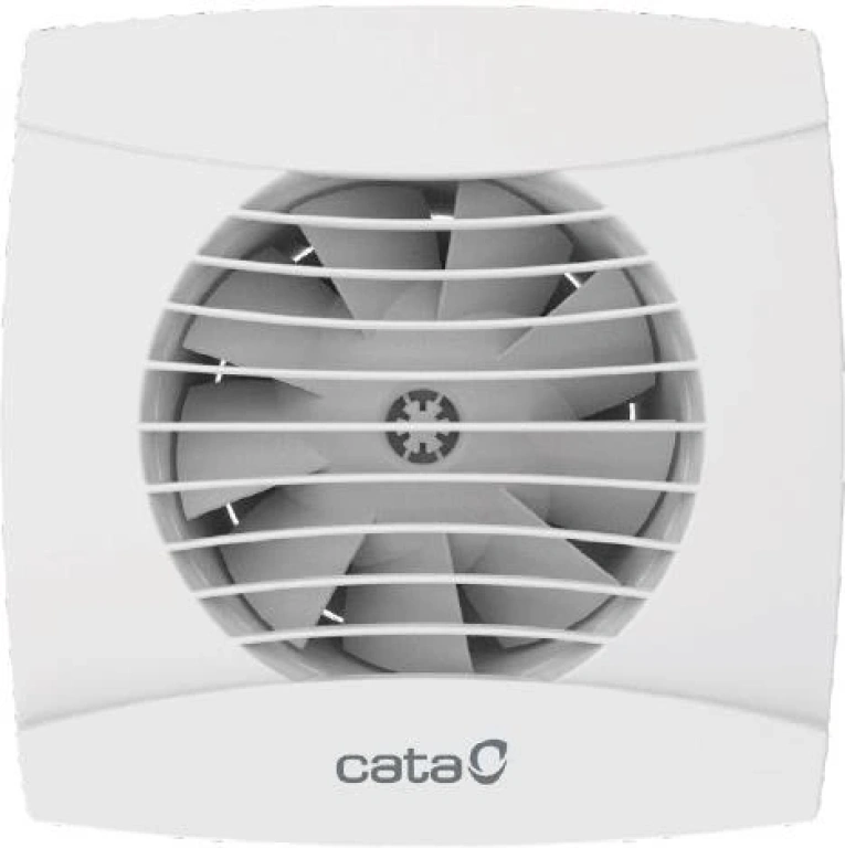 Вентилатор за баня с клапа, бял, cata, uc10, ф100, 110m3/h, 8w, C01200000