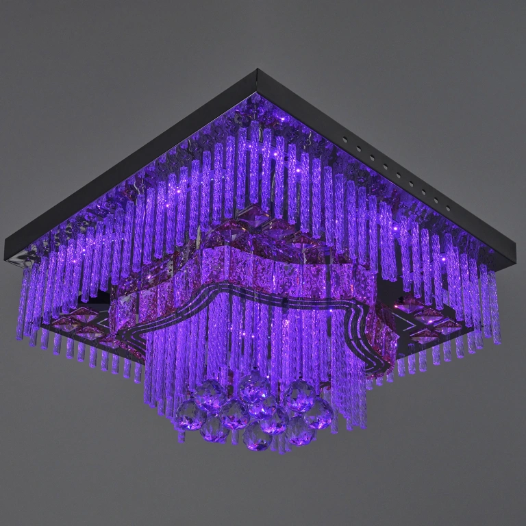 Плафон Tenerife, хром, elbulgaria, led 50w, RGB, 2700-6000k, 2849/50
