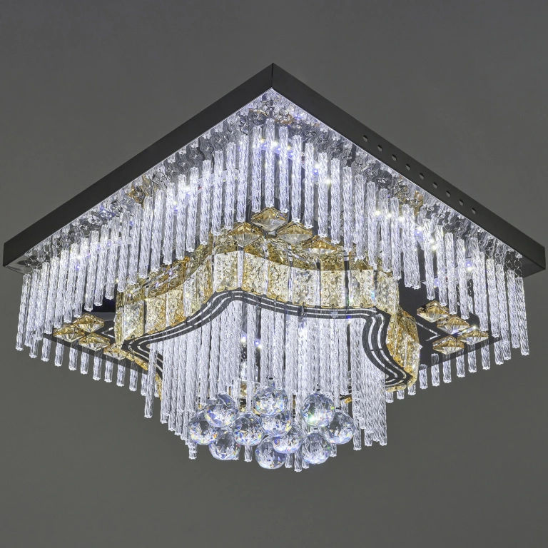 Плафон Tenerife, хром, elbulgaria, led 50w, RGB, 2700-6000k, 2849/50