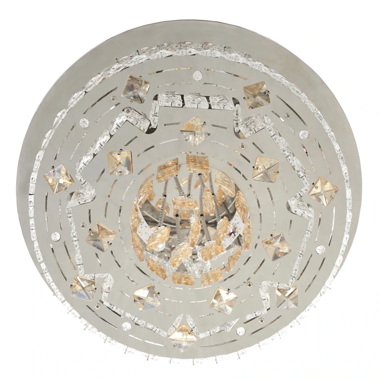 Плафон Telde, хром, elbulgaria, led 50w, RGB, 2700-6000k, 2850/50