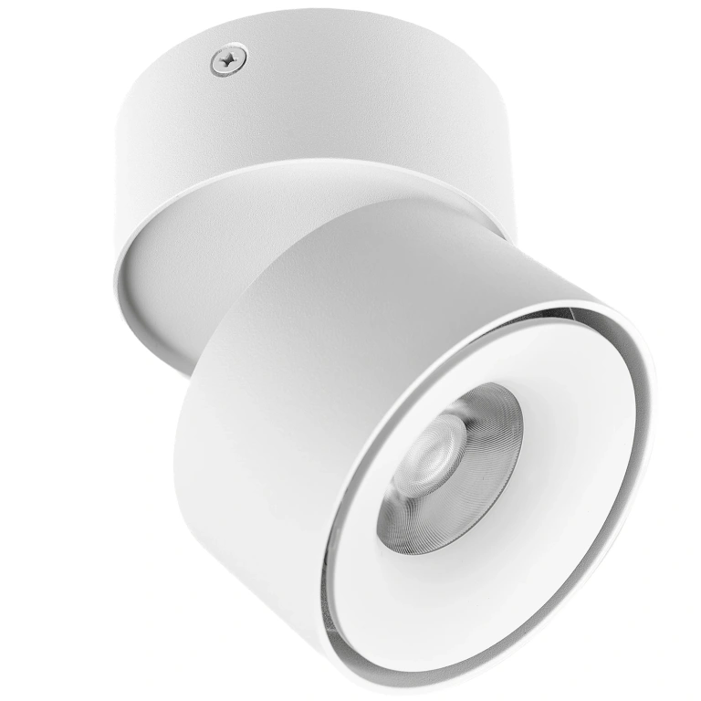 Луна за външен монтаж Speckle, бял, elbulgaria, led 10w, 1000lm, 3000-6000k, 3000 wh