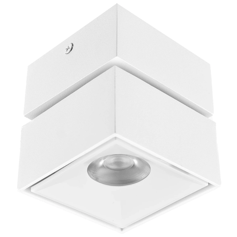 Луна за външен монтаж Speckle, бял, elbulgaria, led 10w, 1000lm, 3000-6000k, 3000/1p wh