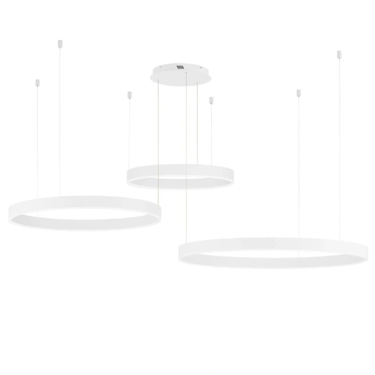 Полилей motif, white, nova luce, led 140w, 3000k, 7840lm, 9530180