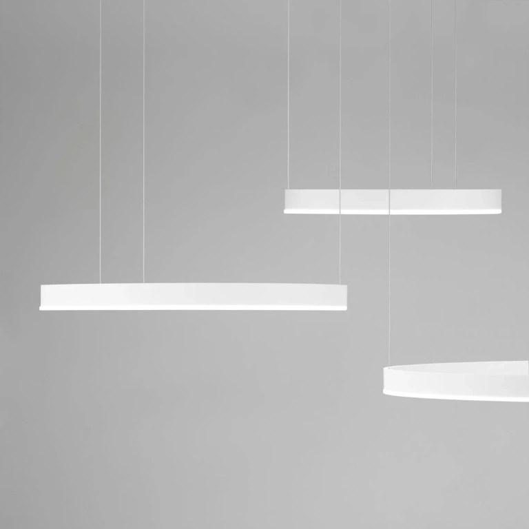 Полилей motif, white, nova luce, led 140w, 3000k, 7840lm, 9530180