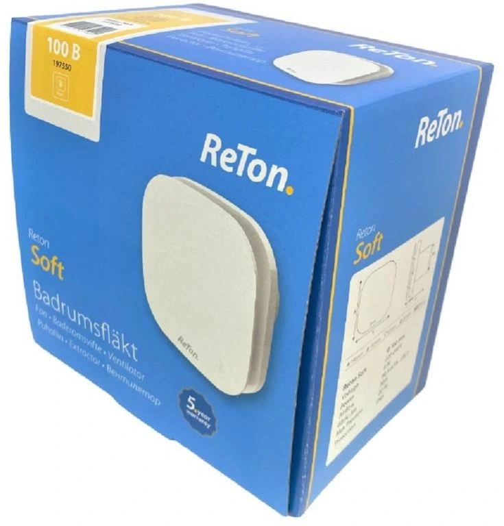 (copy) Вентилатор Smart Ice, ф100-120мм, бял, 140м3/ч, 5.5w,  19db, fresh, V197406
