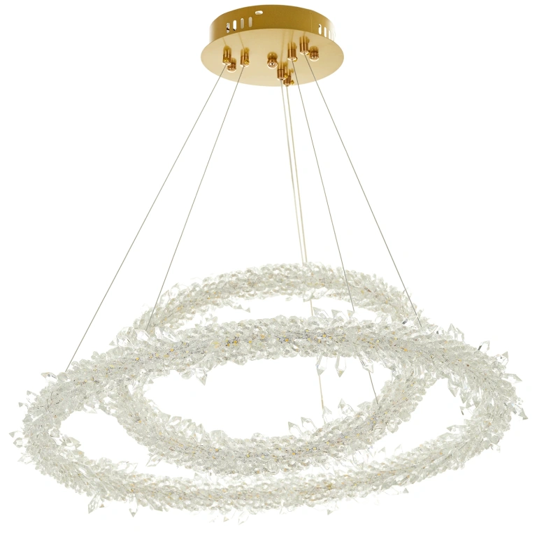 Полилей Excelsior, златен, elbulgaria, led 240w, 3000-6000k, 2760/2S