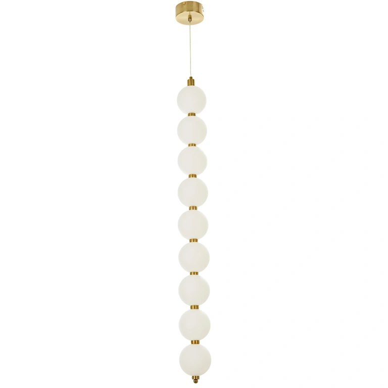 Полилей Avalon, мат злато, elbulgaria, led 48w, 3000-6000k, 2801/9 CP