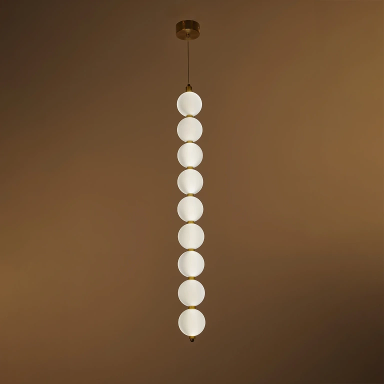 Полилей Avalon, мат злато, elbulgaria, led 48w, 3000-6000k, 2801/9 CP
