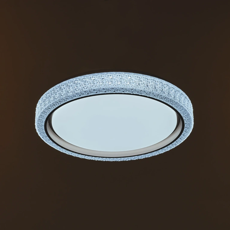Плафон Moana, черен, elbulgaria, led 96w, 3000-6000k, 2892/450 BK
