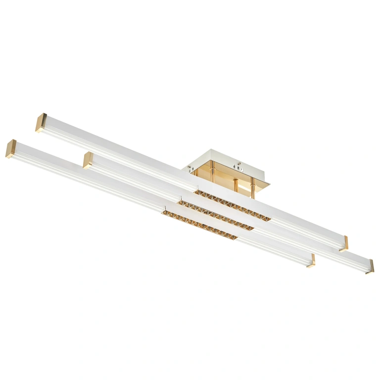 Плафон Scordia, златен, led 66w, 3000-6000k, 3054/3 GD