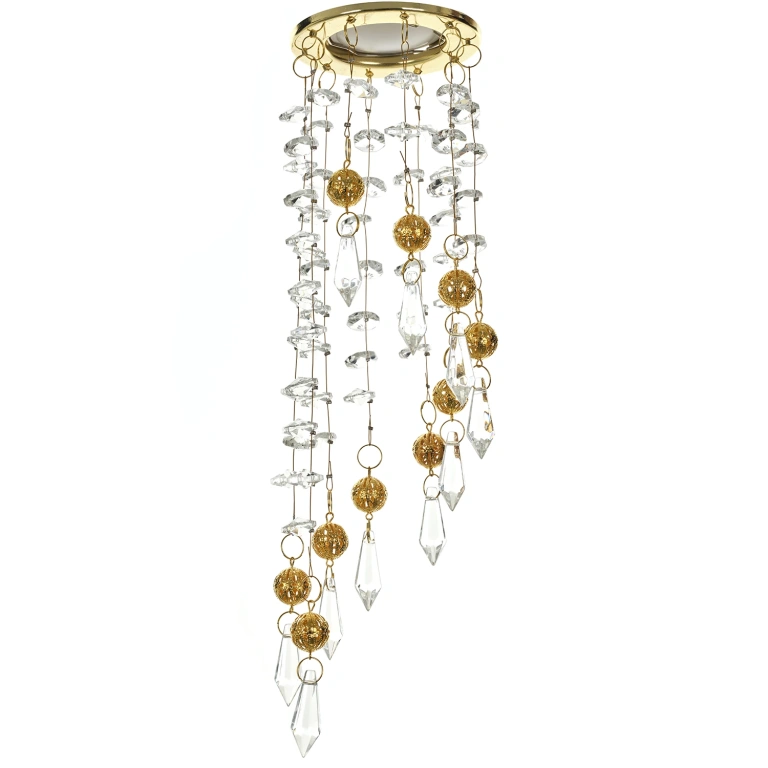 Луна за вграждане Lavish, златен, elbulgaria, 1xGU10, 3072 GD