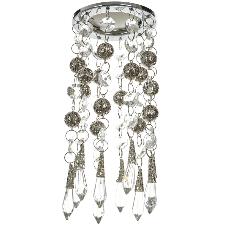Луна за вграждане Ritzy, хром, elbulgaria, 1xGU10, 3074 CH