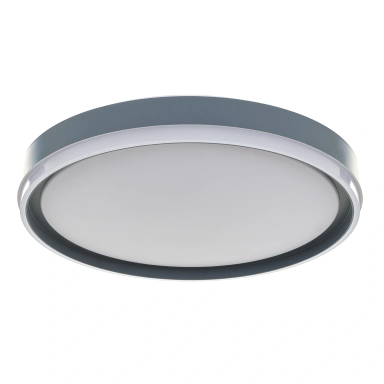 Плафон със смарт управление Nola, сив, elbulgaria, led 48w, 3000-6000k, 3095T/400 GR