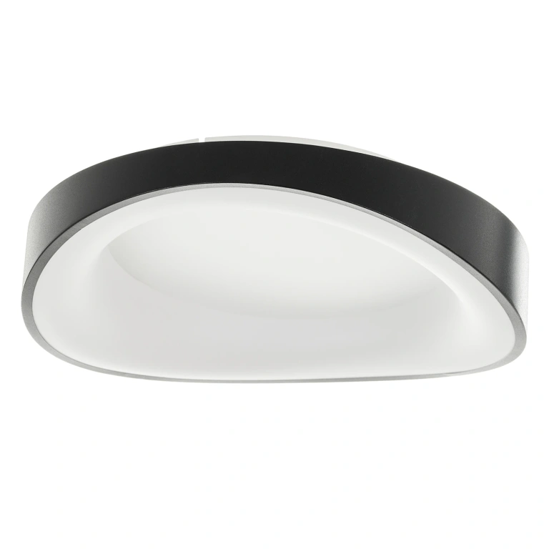 Плафон Arnela със смарт управление, черен, led 48w, 3000-6000k, 3098T/420 BK