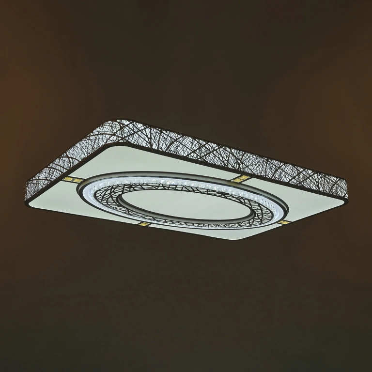 Плафон Reina със смарт управление, бял, elbulgaria, led 223w, 3029T/223WS