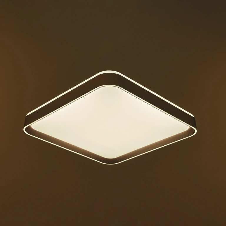 Плафон Gareth със смарт управление, бял, elbulgaria, led 80w, 3021T/40W
