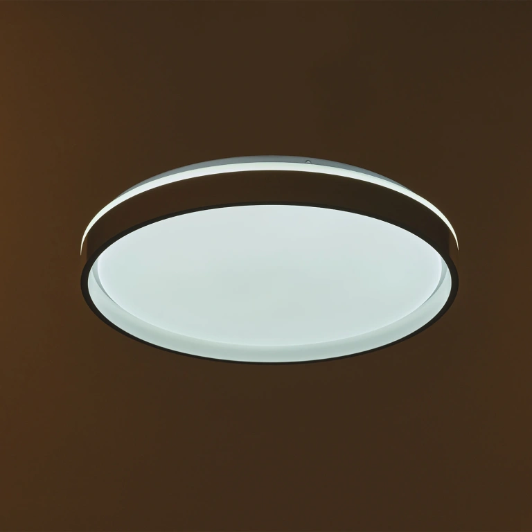 Плафон Ava със смарт управление, бял, elbulgaria, led 80w, 3020T/40WR