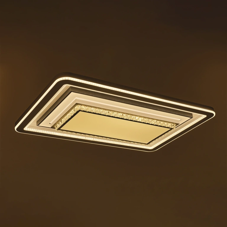 Плафон Arelia със смарт управление, бял, elbulgaria, led 197w, 3005T/197W
