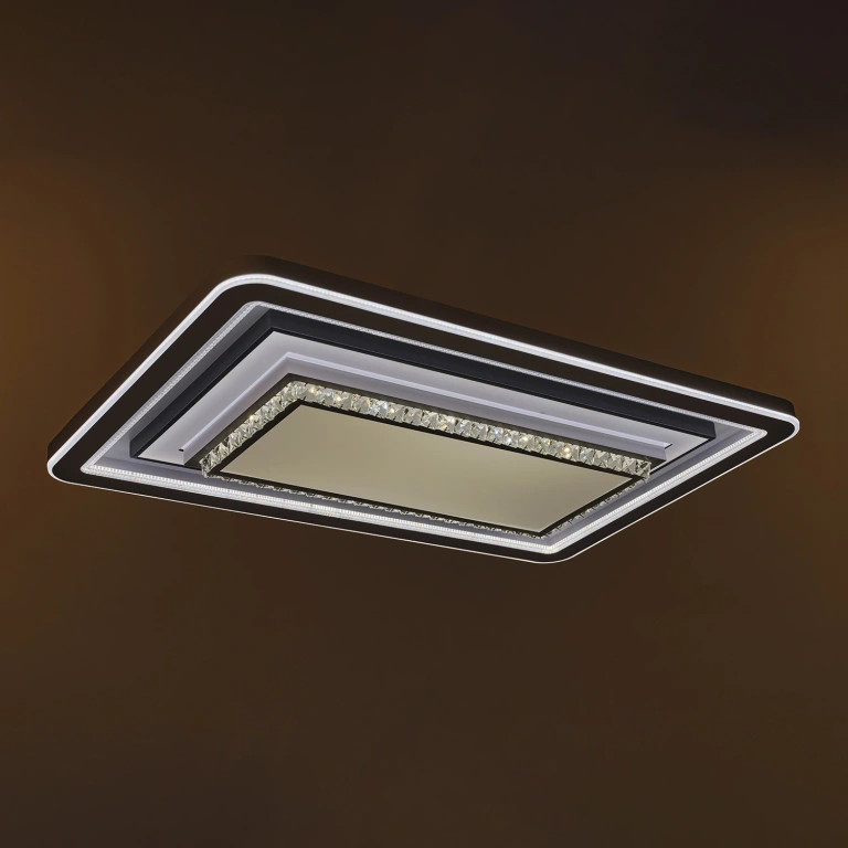 Плафон Arelia със смарт управление, бял, elbulgaria, led 197w, 3005T/197W