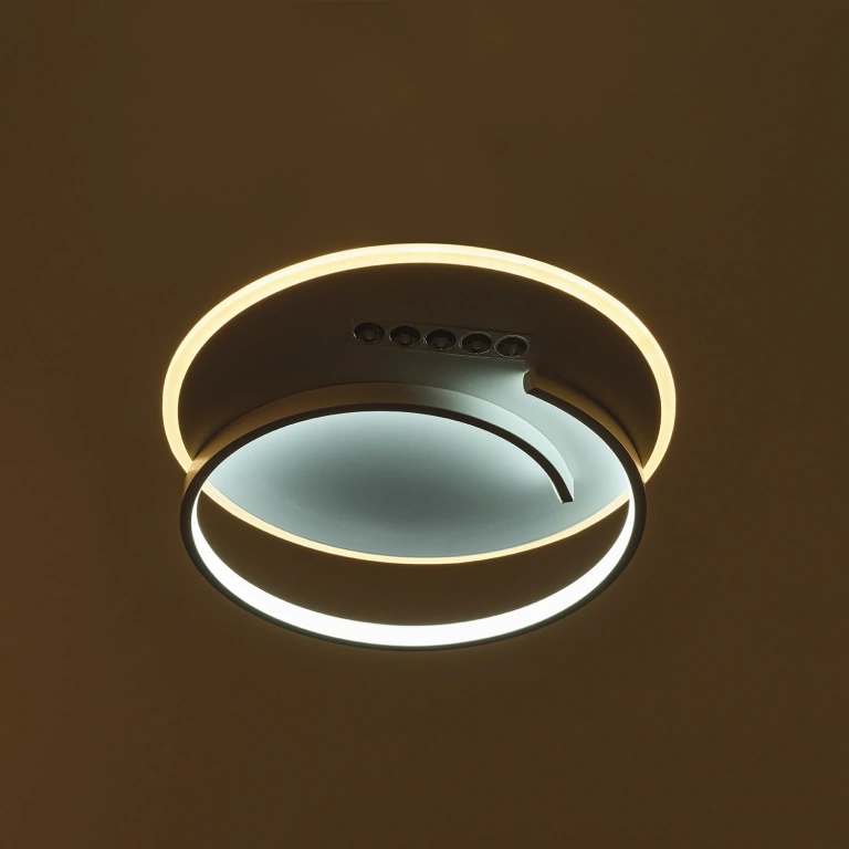 Плафон Indi, черен, elbulgaria, led 54w, 3000-6000k, 2824/52W BK