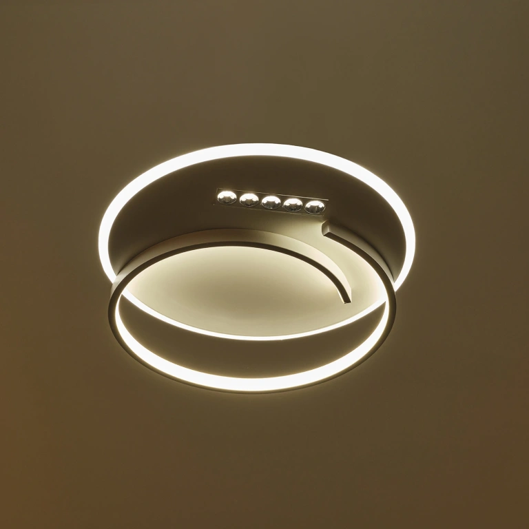 Плафон Indi, черен, elbulgaria, led 54w, 3000-6000k, 2824/52W BK