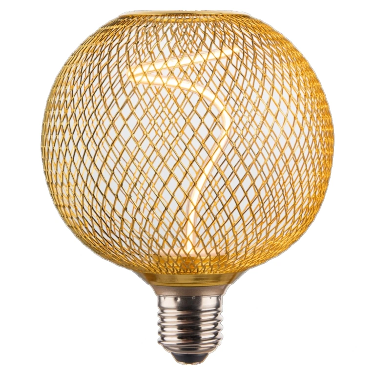 Led лампа 5w, e27, rabalux, 1800k, 270lm, bulbs_decorative, g125, 79075