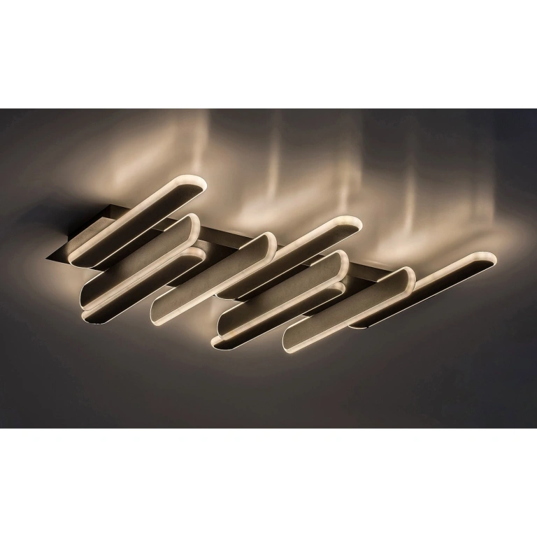Плафон sindri, черен, rabalux, led 46w, 3000k - 4000k, 5400lm, 71049