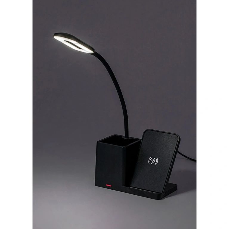 Настолна лампа cerie,  черна, rabalux, led 4w, 200lm, 3000k - 4500k - 6500k, 74232