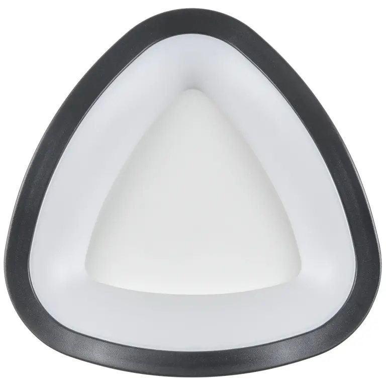 Плафон Prism, черен, elbulgaria, led 15w, 801lm, 3000-6000k, 4029 bk