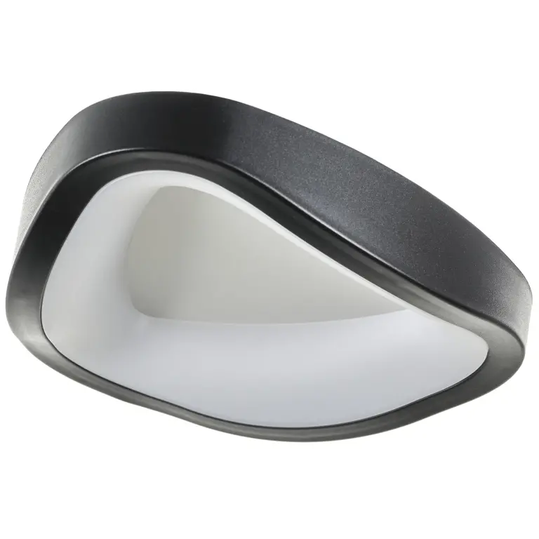 Плафон Prism, черен, elbulgaria, led 15w, 801lm, 3000-6000k, 4029 bk